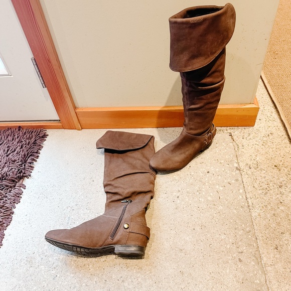 Brown Geox Boots. Worn 1x - Picture 2 of 2